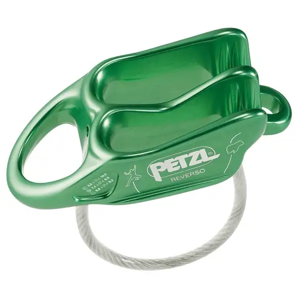 Repbroms Petzl Reverso Grön
