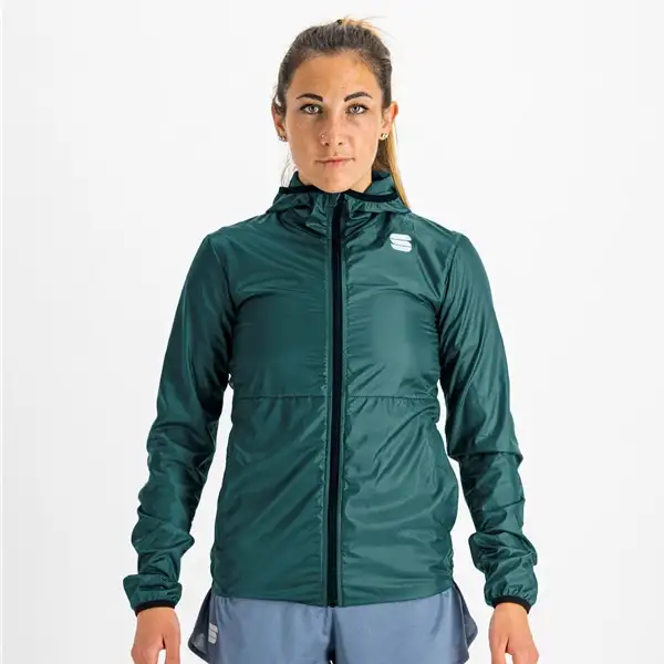Skidjacka Sportful Dam Cardio Jacket Svart/Blå