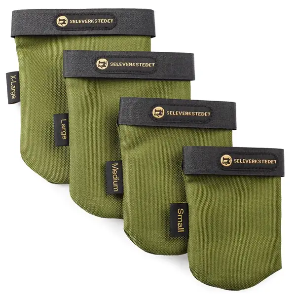 Hundsocka Seleverkstedet Endurance Dog Boot 4Pk Grön