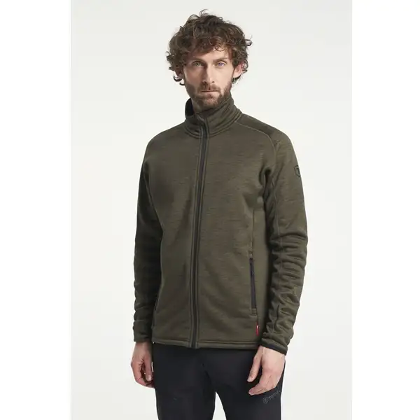Funktionströjor Tenson Herr Tite Midlaye Zip Olive