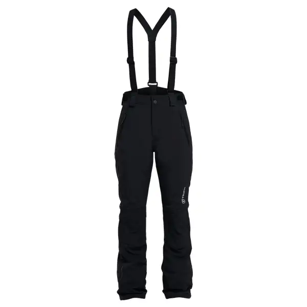 Fodrade Tenson Byxor Dam Softshell Ski P Svart