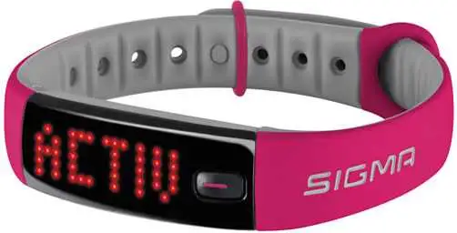 Aktivitetsmätare Sigma Activio rosa