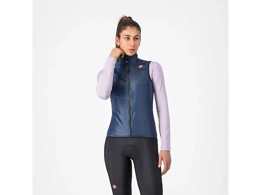 Castelli Aria cykelväst belgian blue dam