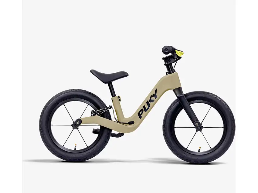 Puky Next 14'' springcykel beige/svart