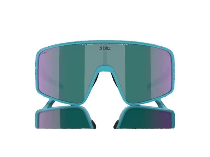 Bliz P001 XL cykelglasögon blue green lens matte turquoise