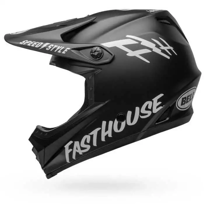 Cykelhjälm Bell Full-9 Fusion MIPS matt svart/vit