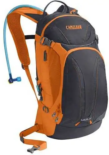 Ryggsäck Camelbak M.U.L.E. 9 l med 2 l vätskebehållare orange/svart