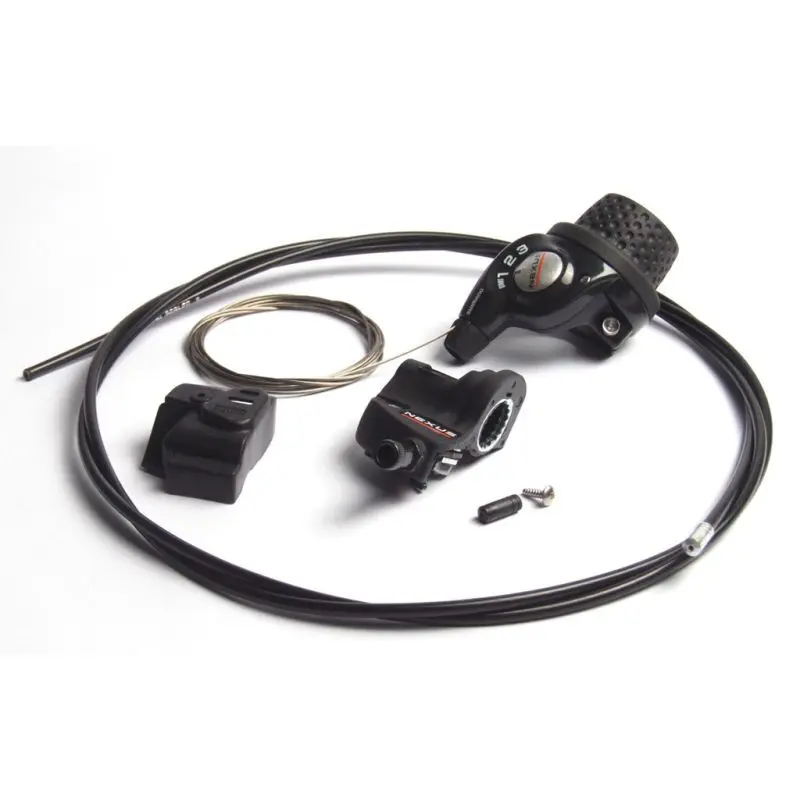Vridbara handtag med kabel och clickbox Shimano sl-3s35 nexus revoshift 3v