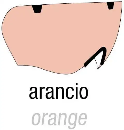 Visir Kask Bambino Pro orange 59-62 cm