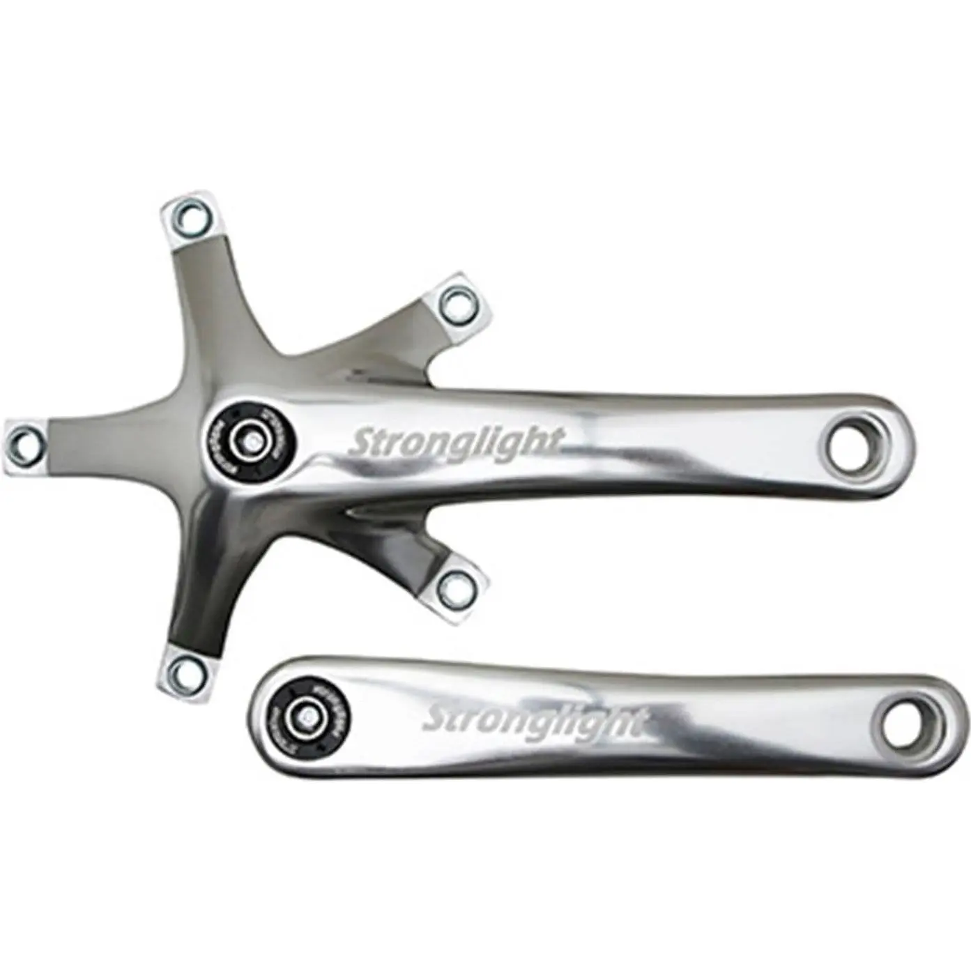 Vänster + höger vevhandtag för plattform Stronglight Track 2000 Piste - Fixie 170 mm