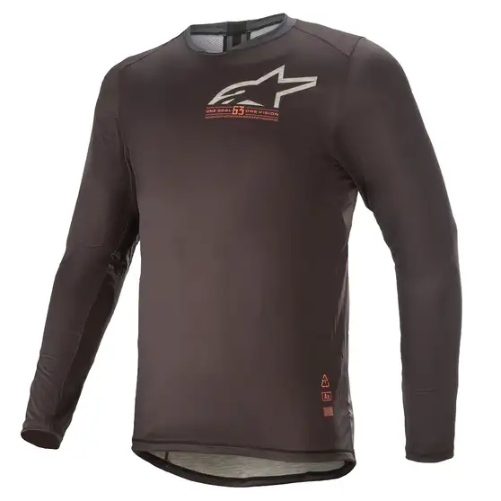 Tröja ALPINESTARS Alps 6.0 V2 LS Jersey black/red