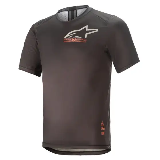 Tröja ALPINESTARS Alps 6.0 V2 SS Jersey black/coral