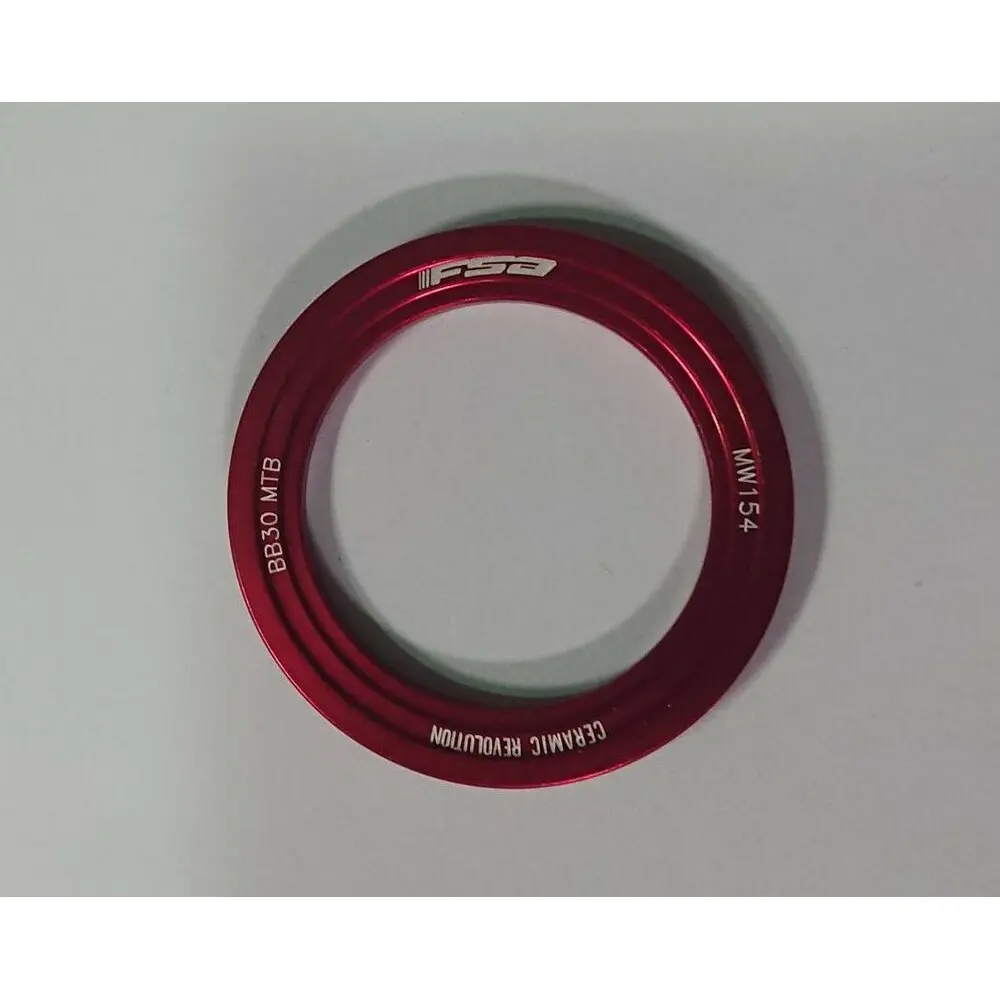 Vänster anodiserad bricka FSA BB30 mw154