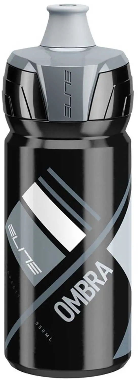 Flaska Elite Ombra 550 ml svart/grå
