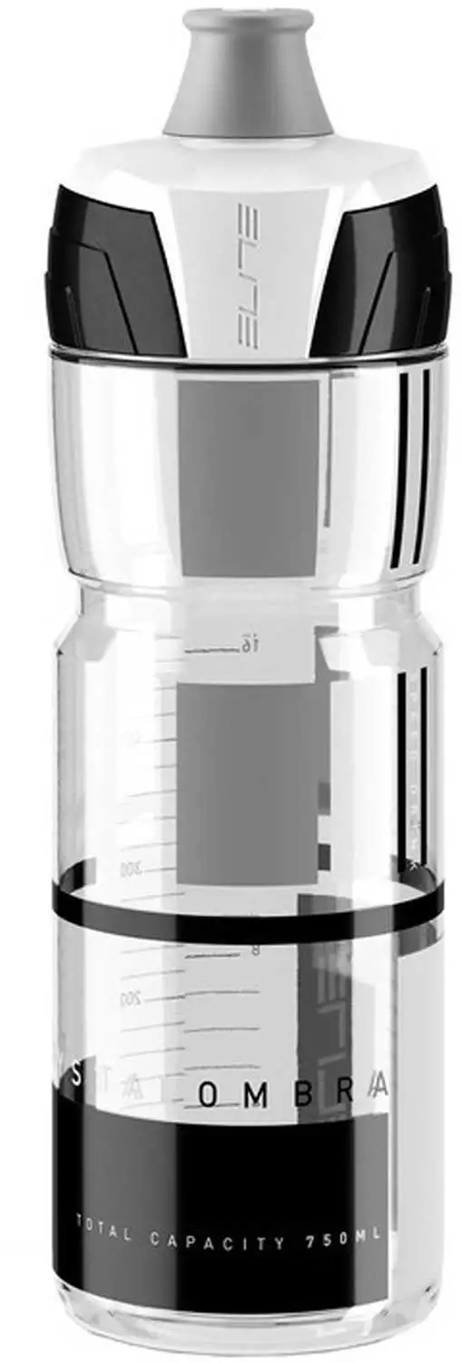 Flaska Elite Crystal Ombra 750 ml transparent/grå