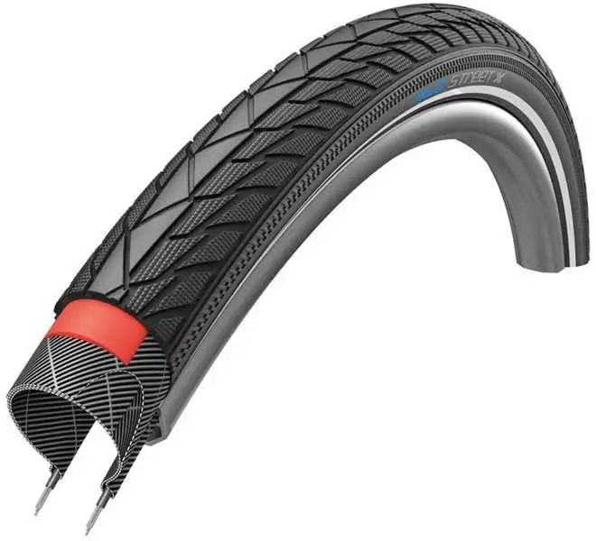 Cykeldäck XLC VT-C04 37-622 (28 x 1.40") svart/reflex