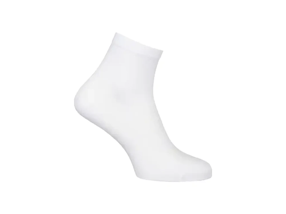 AGU Essential Medium cykelstrumpor vit 2-pack L