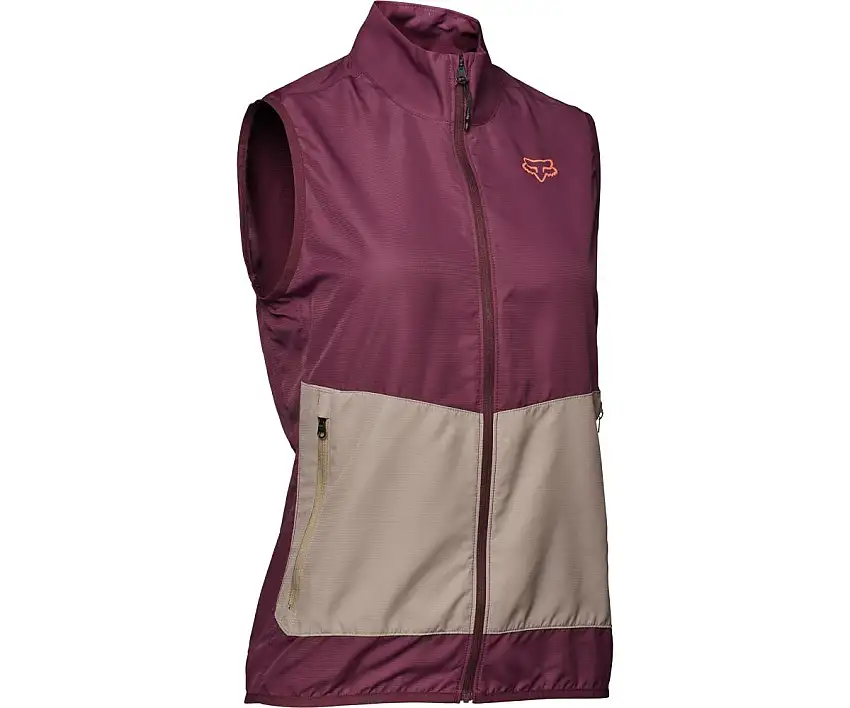 Vindväst Fox Dam Ranger Wind Vest Röd