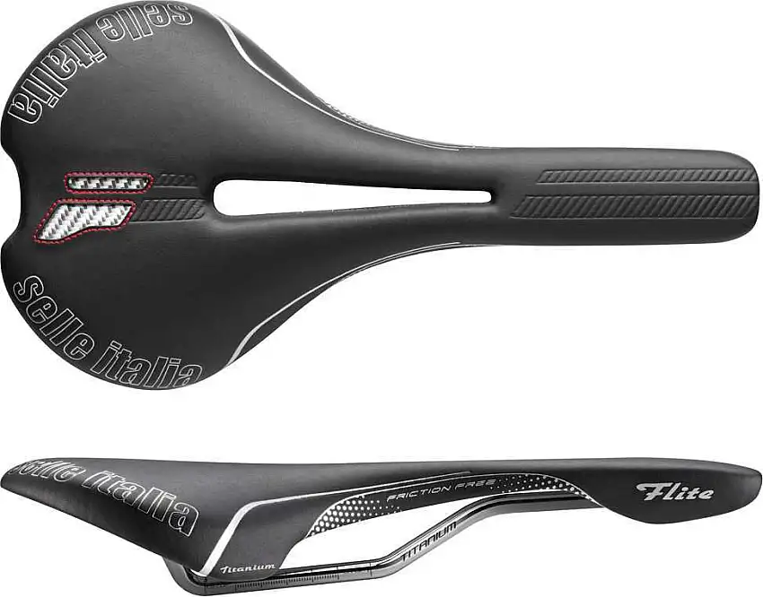 Sadel Selle Italia Flite Friction Free Flow svart