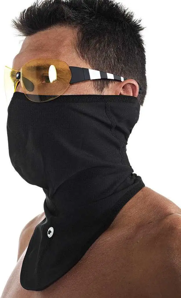 Ansiktsmask Assos Neckprotector svart