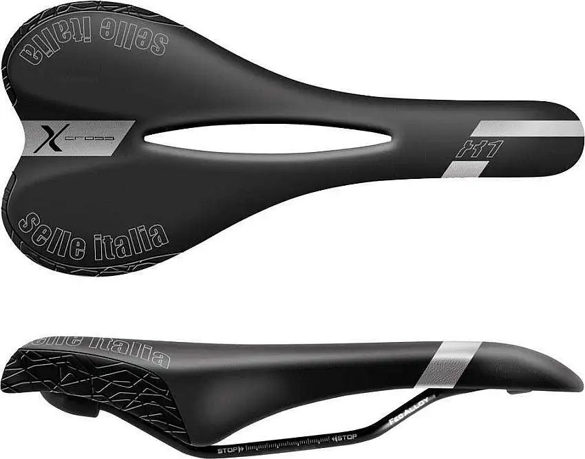 Sadel Selle Italia X1 X-Cross Flow svart