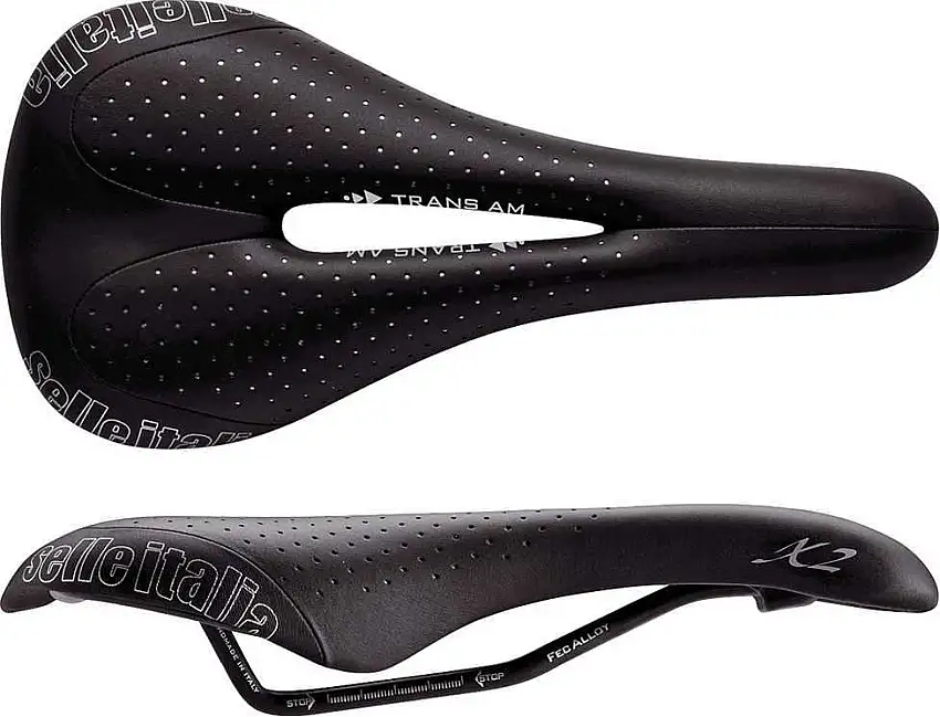 Sadel Selle Italia X2 Flow svart