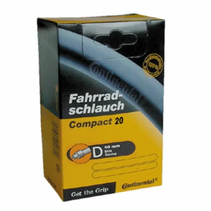 Innerrör dunlop ventil Continental Compact 20x1 1/4-1,75