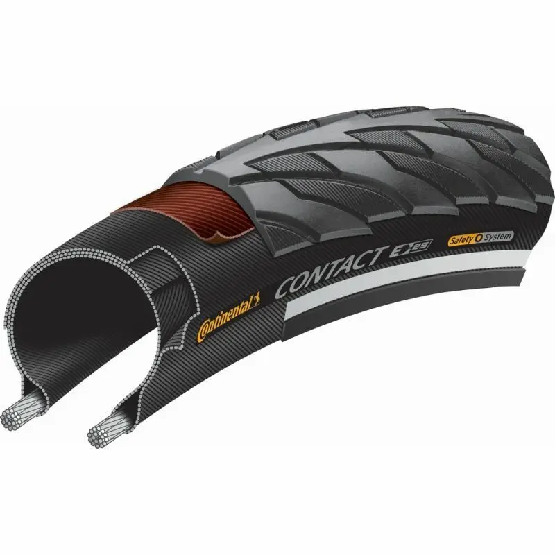 Styvt däck Continental Contact 700x42