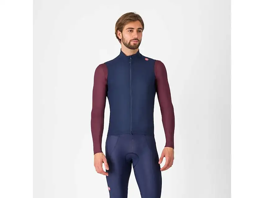 Castelli Espresso cykelväst belgian blue herr