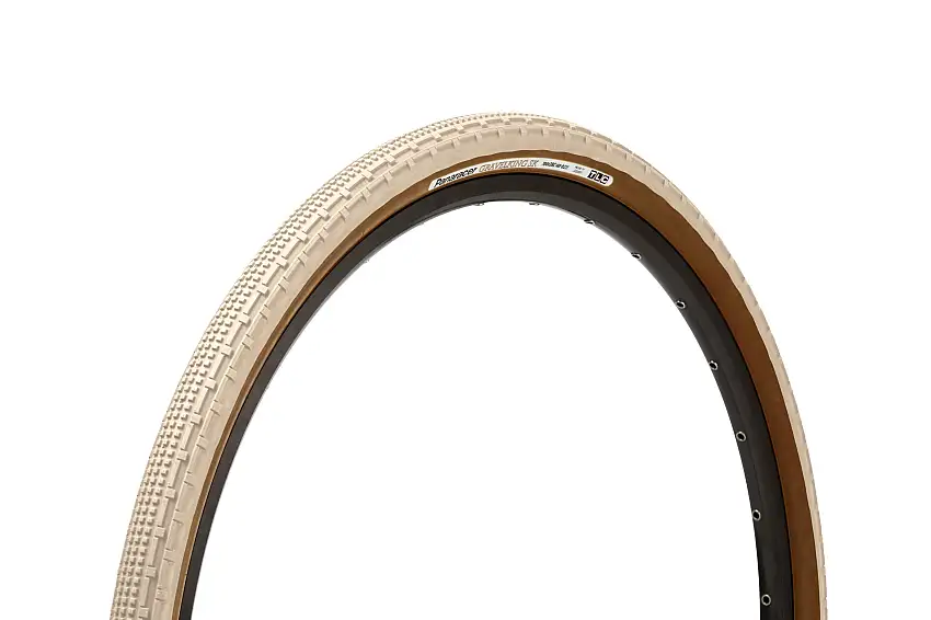 Cykeldäck Panaracer GravelKing SK TLC Vikbart 32-622 (28x1.25") Vit/Brun