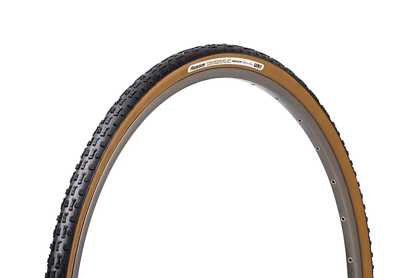 Cykeldäck Panaracer GravelKing AC TLC Vikbart 33-622 (28x1.30") Svart/Brun