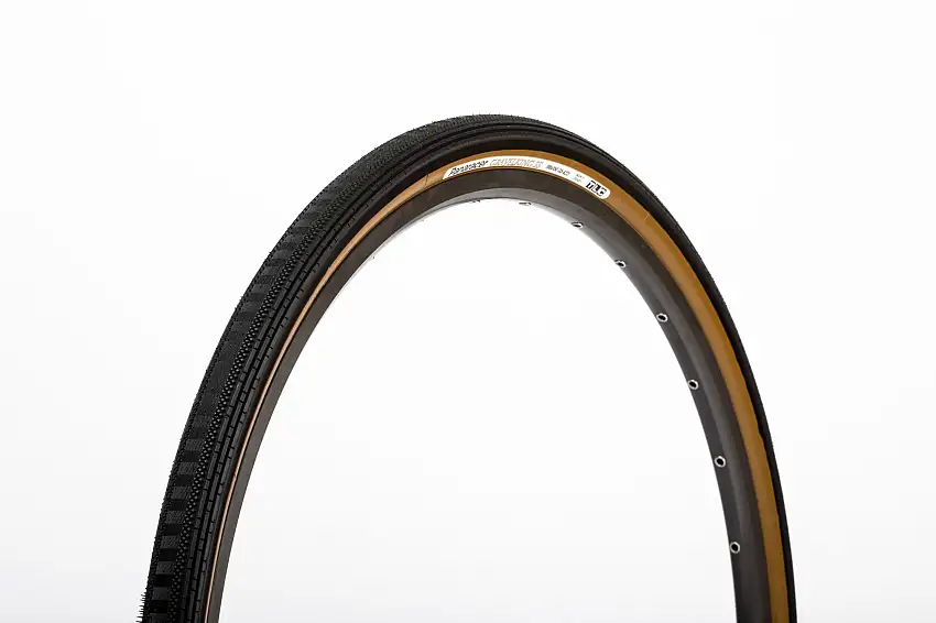Cykeldäck Panaracer GravelKing SS TLC Vikbart 35-622 (28x1.35") Svart/Brun