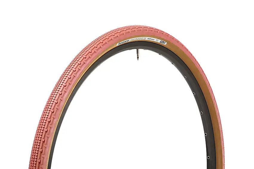 Cykeldäck Panaracer GravelKing SK TLC Vikbart 40-622 (28x1.50") Rosa/Brun