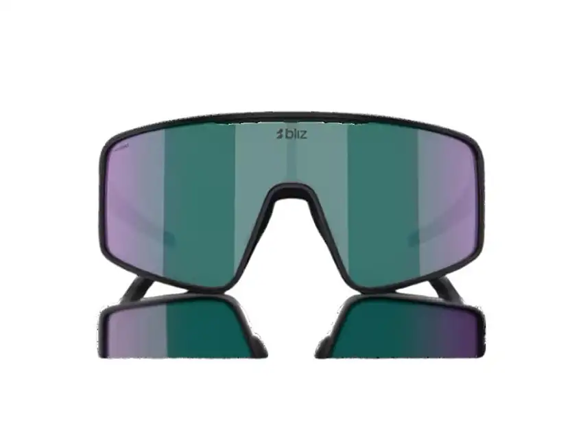 Bliz P001 XL cykelglasögon brown red/green multicolour lens matte black