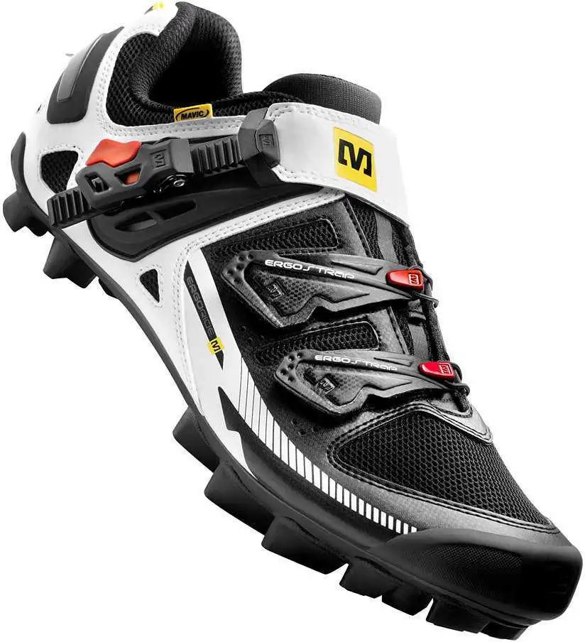 Cykelskor Mavic Tempo R svart/vit/röd