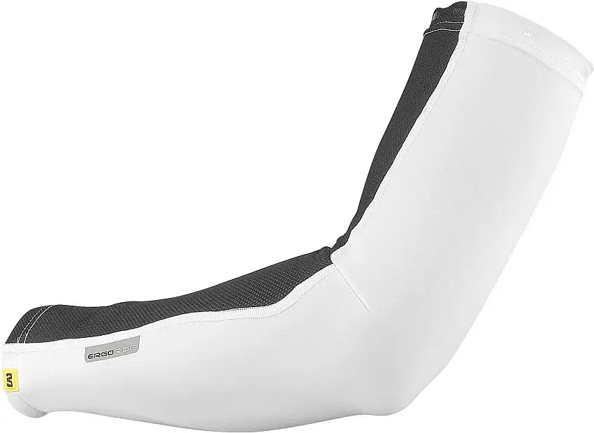 Armvärmare Mavic UV Sleeves vit/svart