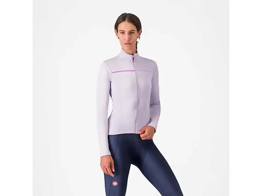 Castelli Sinergia 2 långärmad cykeltröja purple mist/purple dust dam