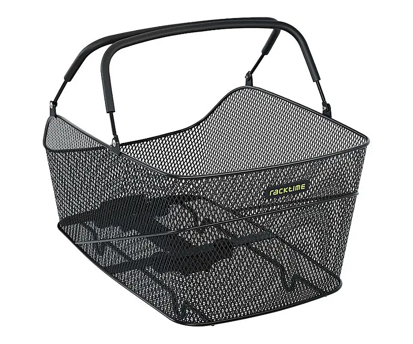 Cykelkorg Racktime Baskit Trunk 2.0 Snapit large 28 L svart