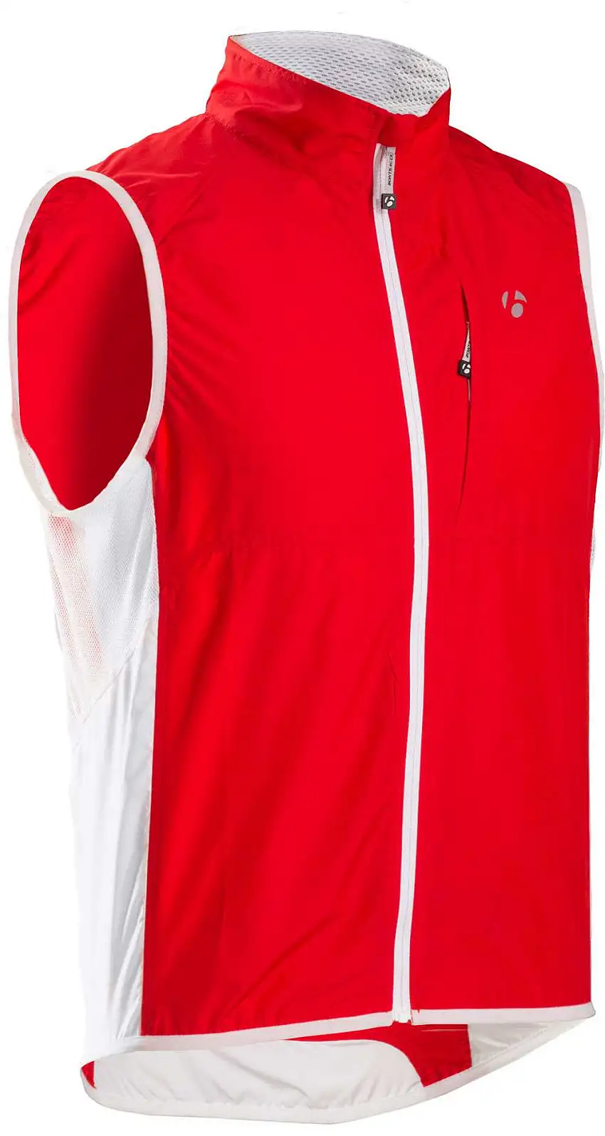 Väst Bontrager Race Windshell röd/vit