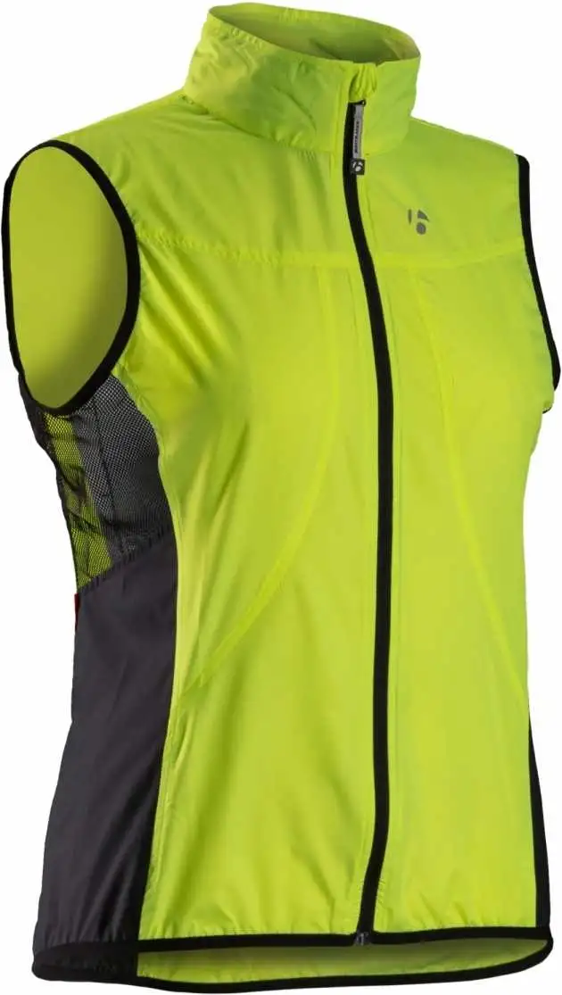 Väst Bontrager Race Windshell dam hi-vis gul/svart