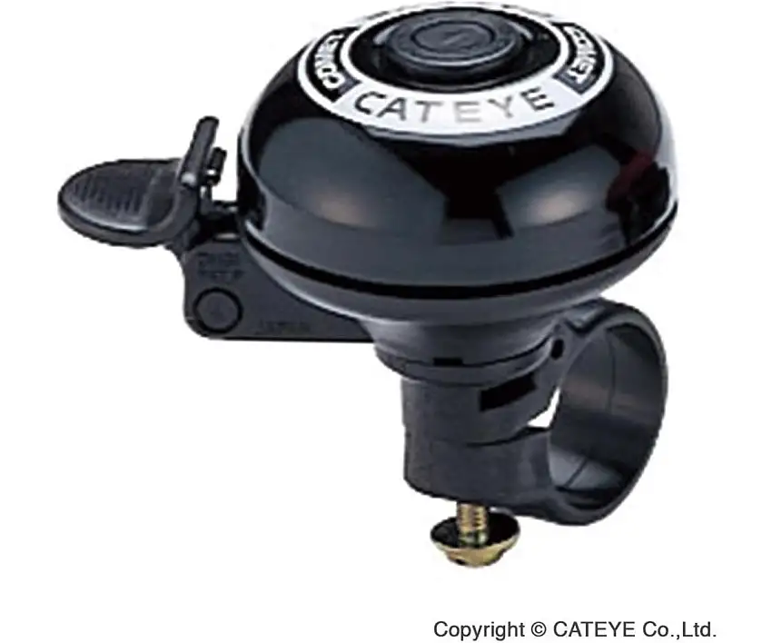 Ringklocka Cateye Comet Bell Svart