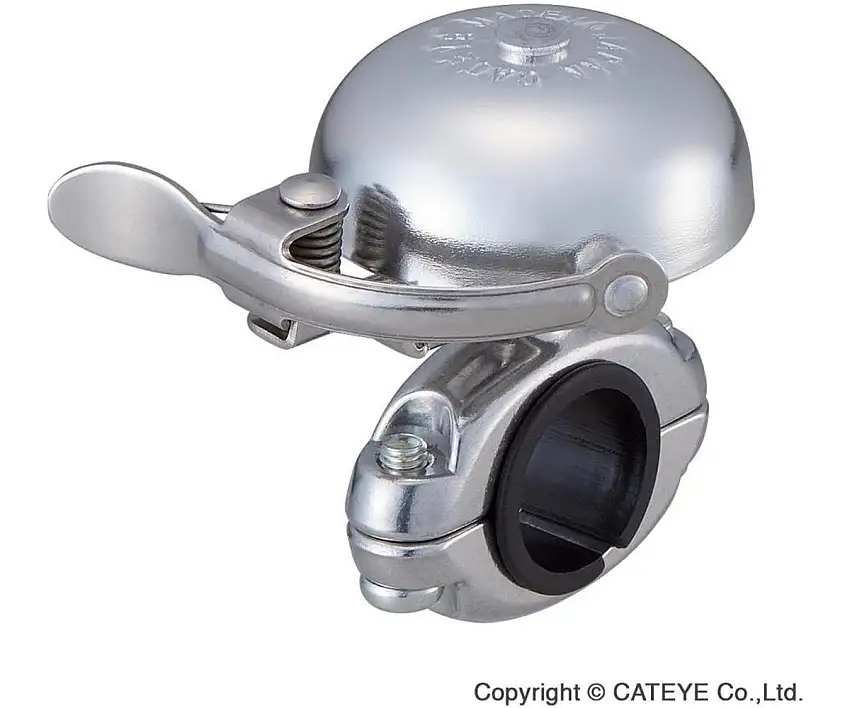 Ringklocka Cateye Hibiki Bell Alu Silver