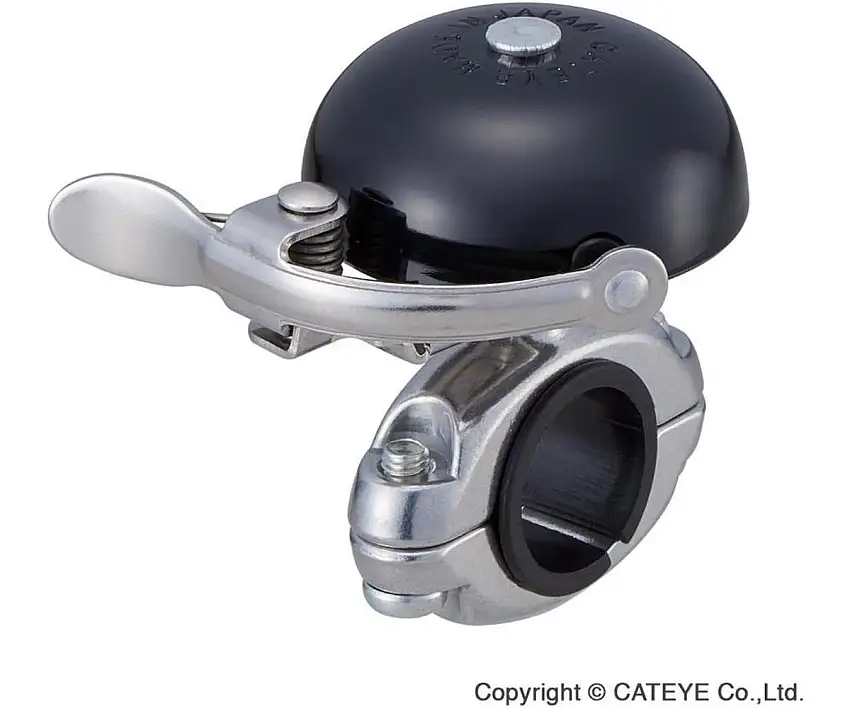 Ringklocka Cateye Hibiki Bell Alu Svart