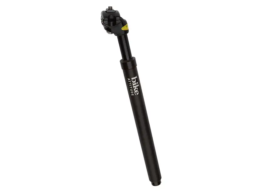 Bike Attitude sadelstolpe 27,2 x 350 mm suspension svart