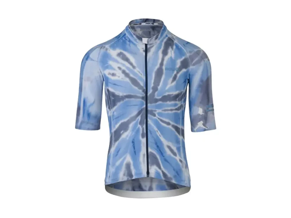 AGU Classic Breakaway cykeltröja tie dye blue sky herr