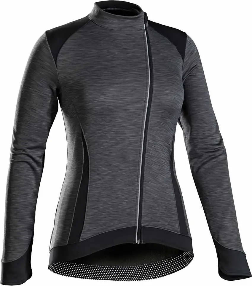 Tröja Bontrager Vella Thermal lång ärm dam svart
