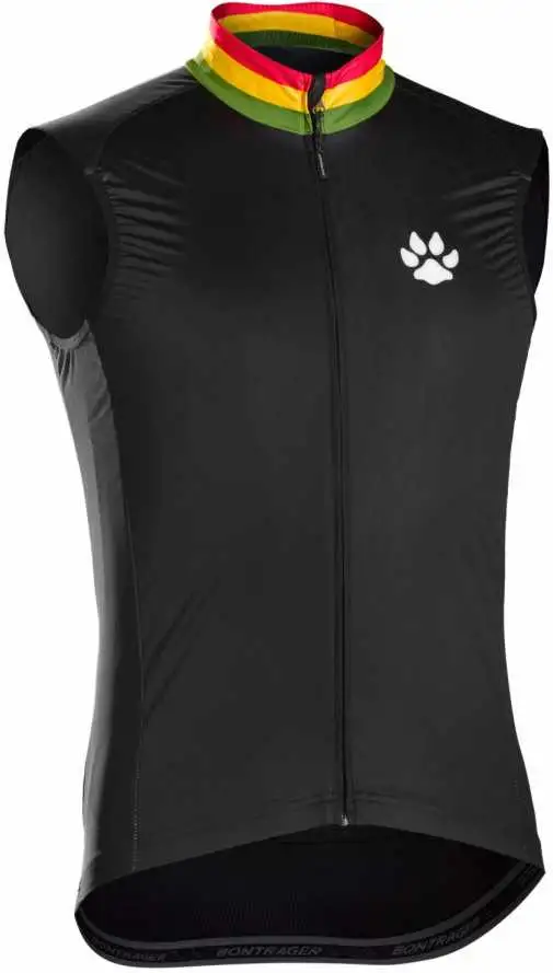 Väst Bontrager Specter Windshell svart/grön/gul/röd