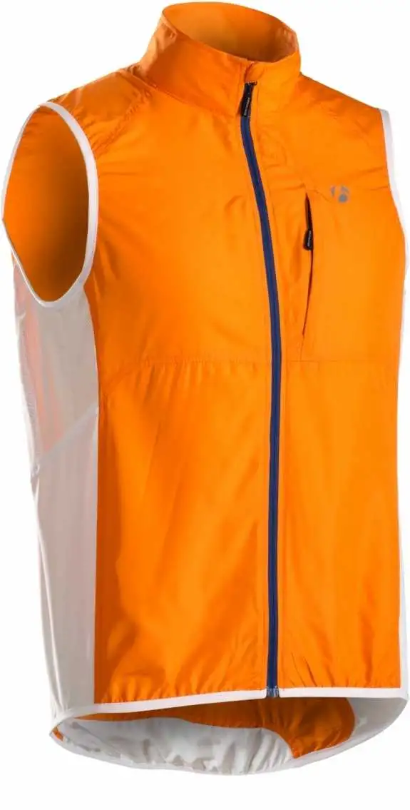 Väst Bontrager Race Windshell orange/vit