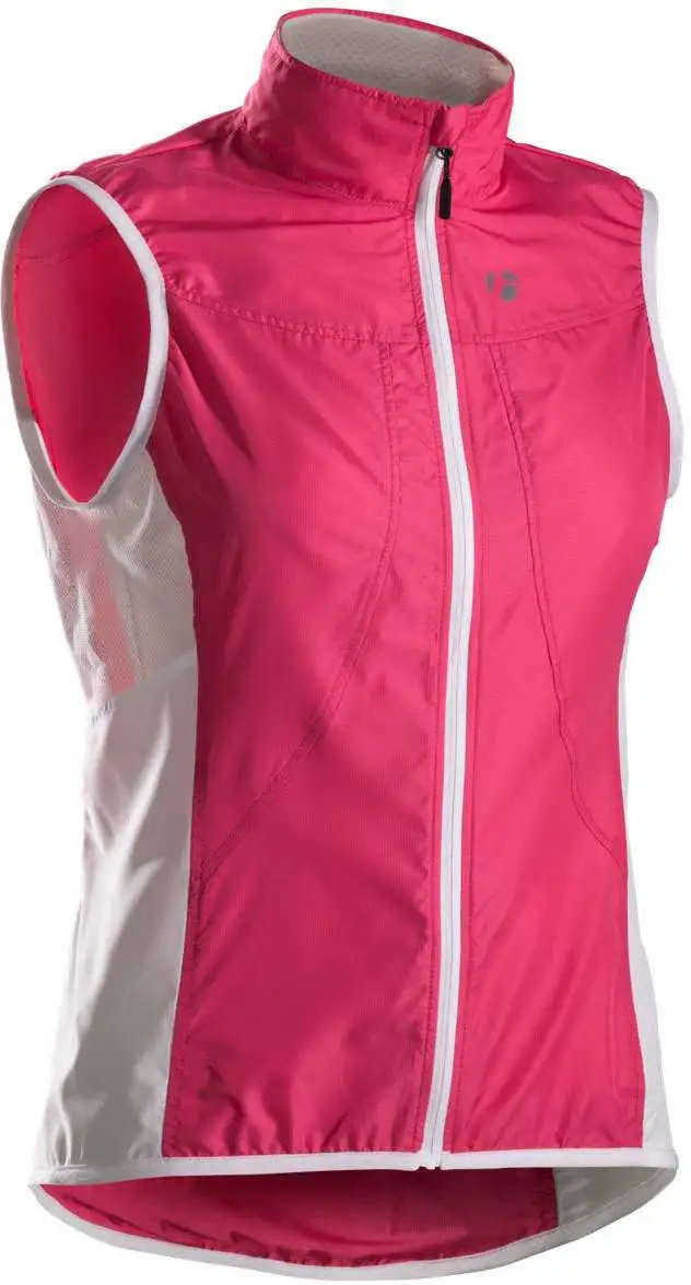 Väst Bontrager Race Windshell dam rosa/vit
