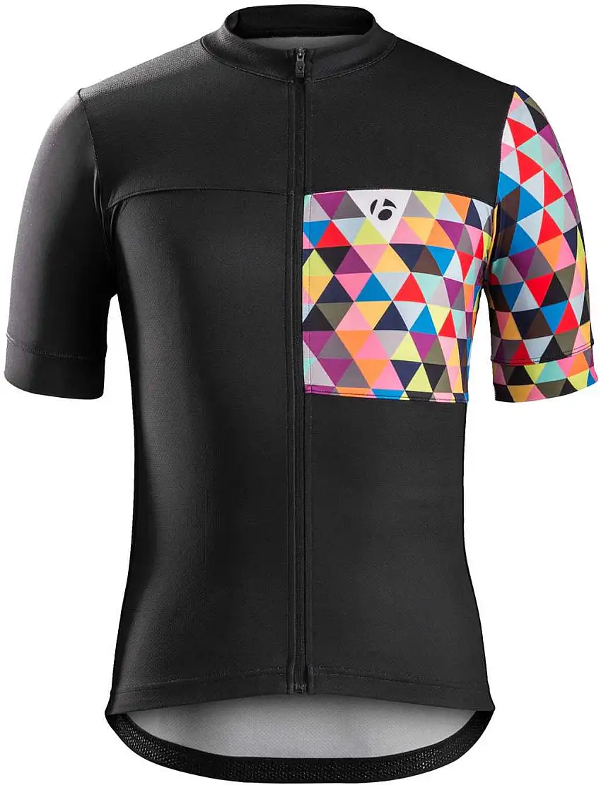 Tröja Bontrager Circuit kort ärm svart/multi
